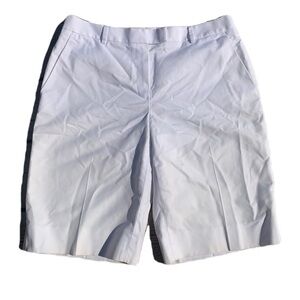 Brooks Brothers 346 White Bermuda Chino Shorts - Size 8